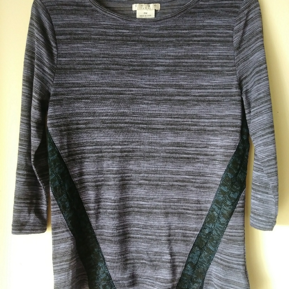Como Petite high low blouse/top